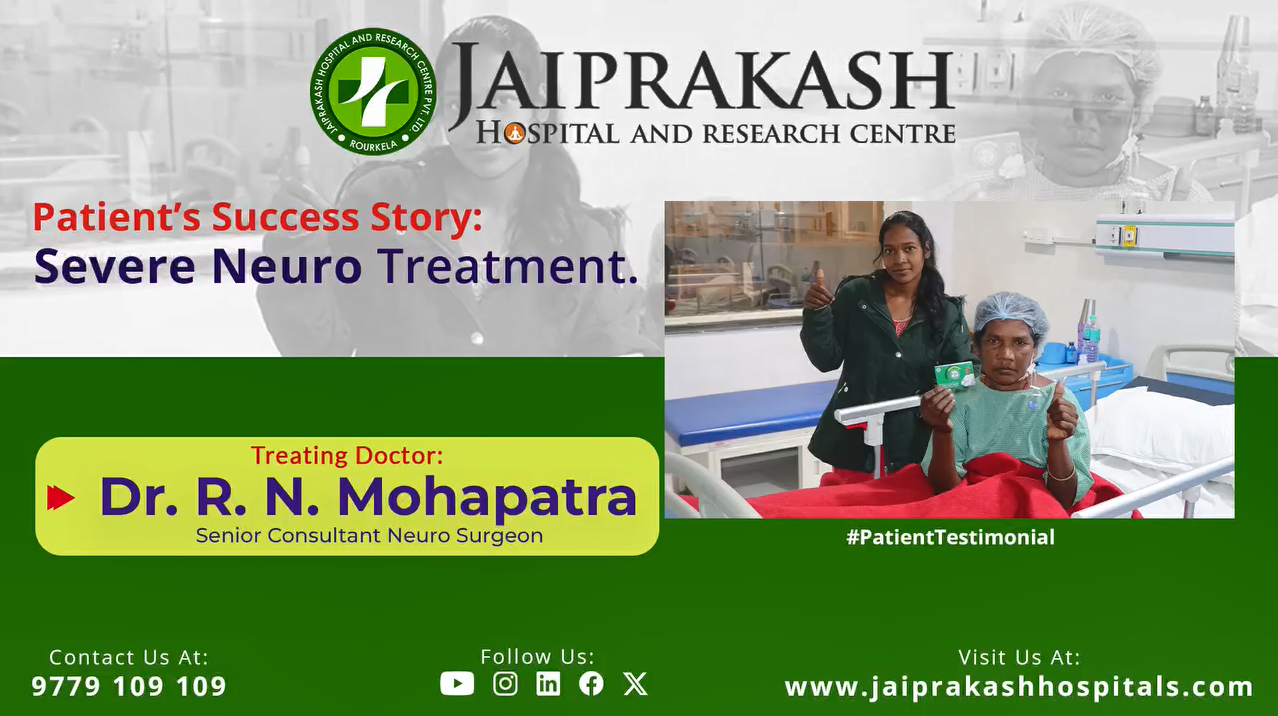 Pairmani Bhumij’s Inspiring Recovery from Head Injury with Dr. R.N. Mohapatra at JP Hospital