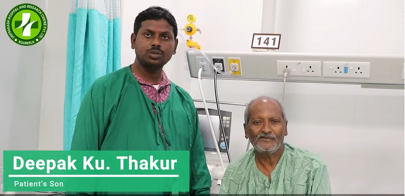 Shri Kundan Thakur's ICU Recovery at JP Hospital with Dr. Kakkad & Dr. Sinha